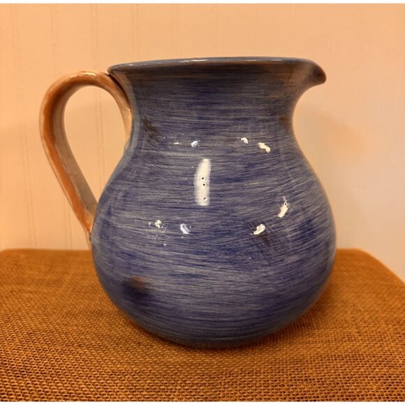 Hand-Painted Italian Ceramic Fish Pitcher - Picture 4 of 7